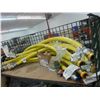 Image 1 : Gas Large Cap Quick Disconnect Hoses - Yellow