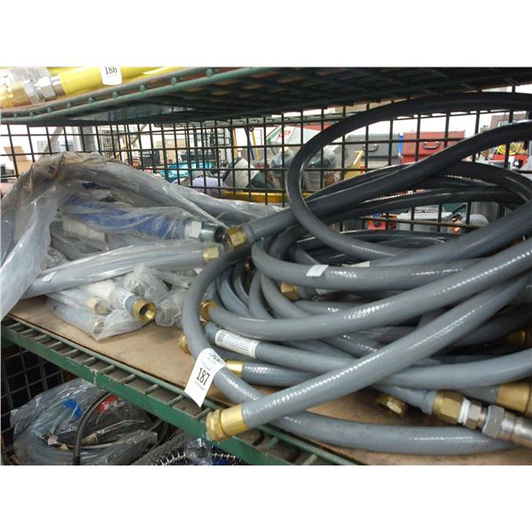 Gray/Blue Gas Hoses