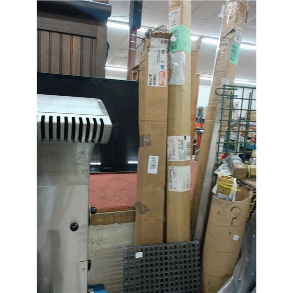 New Metro Rack Accessories, Floor Drain Rake, Gas Connection Hose