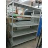 Image 1 : Alum. 5 Shelf Storage Cart