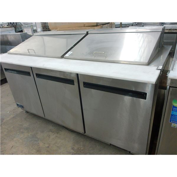 Arctic Air 6' Rolling Ref. Sandwich Prep - AT72R2 - NEW