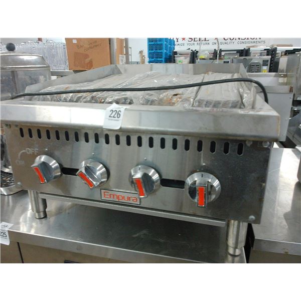 Empura 18" Gas Char Grill - NEW