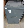 Image 1 : Gray 2 Drawer File Cabinet