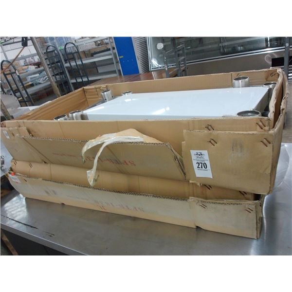 2-New SS Equip. Stand w/Undershelf - 2 X $