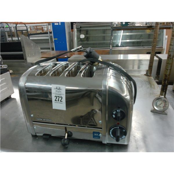 Dualit Commercial 4 Slice Toaster - NEW - Cover Dent