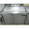 Image 1 : Continental 4' Rolling Ref. Sandwich Prep Unit 45°