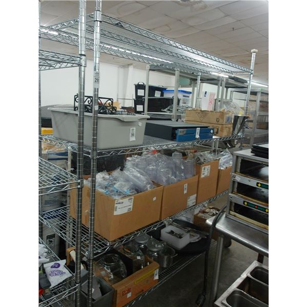 Metro 5th Wheel 4 Shelf Cart