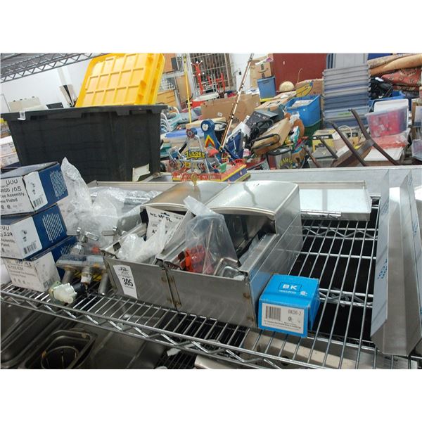 Asst. New Plumbing Parts, Electric Motor