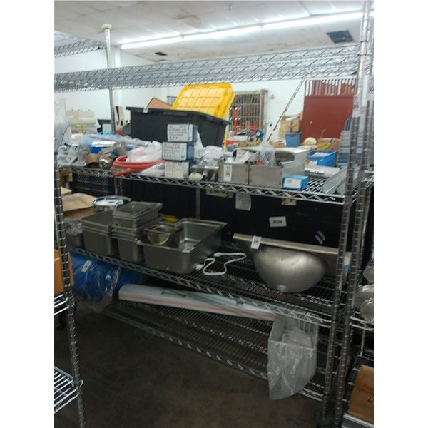 Metro 4 Shelf 5th Wheel Cart