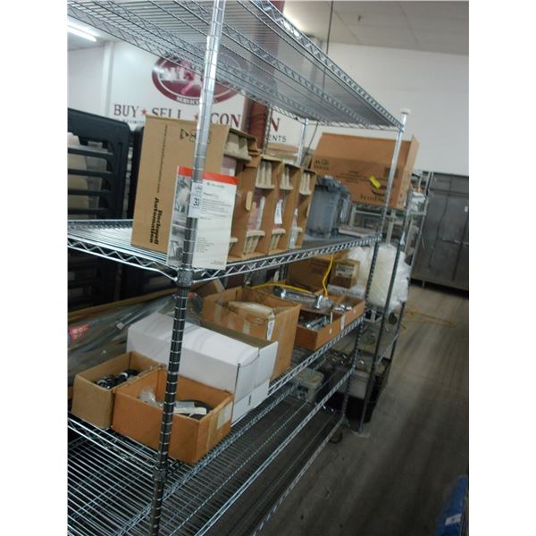 Metro 5 Shelf 5th Wheel Cart