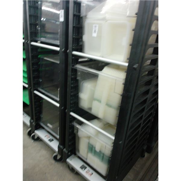 34-Cambro Large Storage Bin Some w/Food Containers - 34 X $