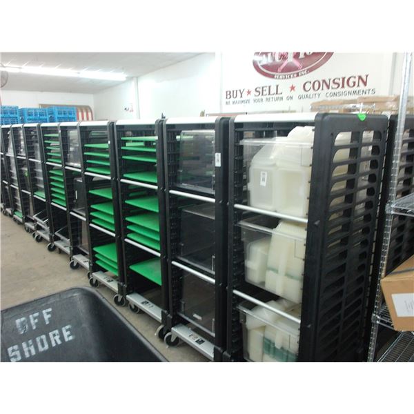 22-Rubbermaid Tray Cart - 22 X $