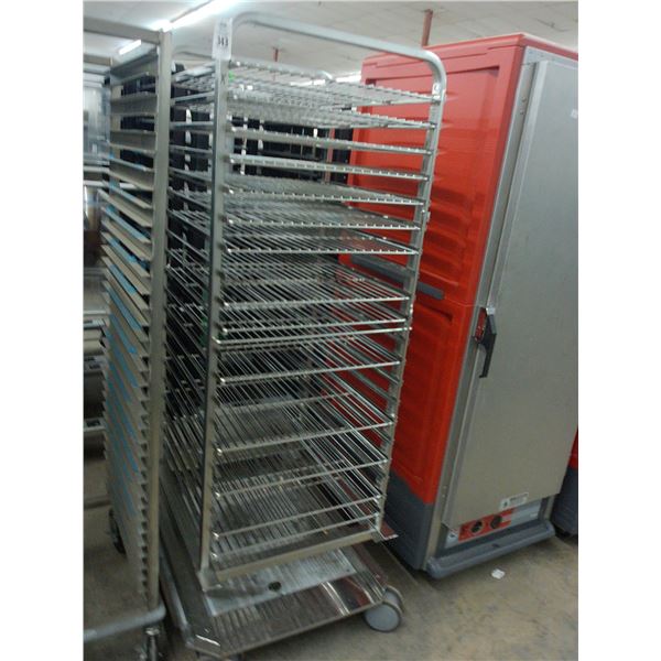 Chrome Tray Cart