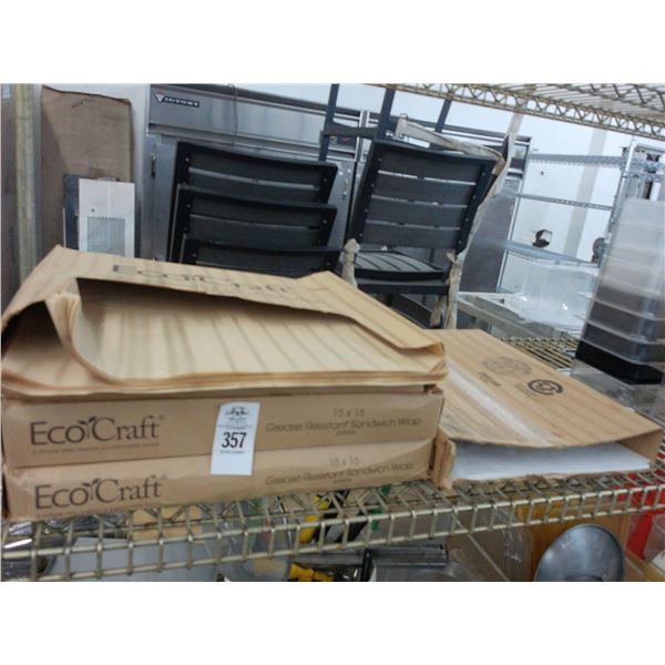 Grease Resistance Sandwich Wrap Paper