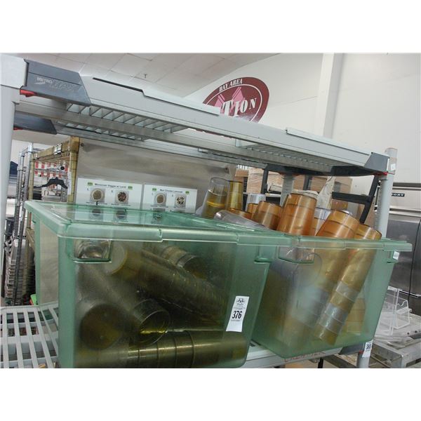 Large Cambro Bins w/Tumblers