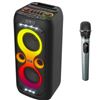 Image 1 : ENERGIZER BTS566 PORTABLE BLUETOOTH SPEAKER WITH WIRELESS MIC - TESTED WORKING, RETAIL $199