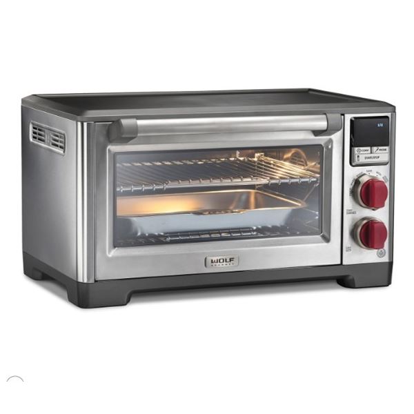 WOLF GOURMET ELITE COUNTERTOP CONVECTION TOASTER OVEN - TESTED WORKING, RETAIL $999