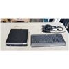 Image 1 : HP COMPAQ ELITE 8 300 ULTRA SLIM DESKTOP COMPUTER WITH LOGITECH WIRELESS KEYBOARD AND POWER ADAPTER