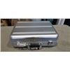 Image 1 : LOCKING METAL BRIEFCASE WITH FITTED FOAM AND KEYS
