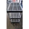 Image 4 : 5 TIER PLASTIC STORAGE SHELF, 2' X 3' X 6' TALL