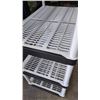 Image 5 : 5 TIER PLASTIC STORAGE SHELF, 2' X 3' X 6' TALL