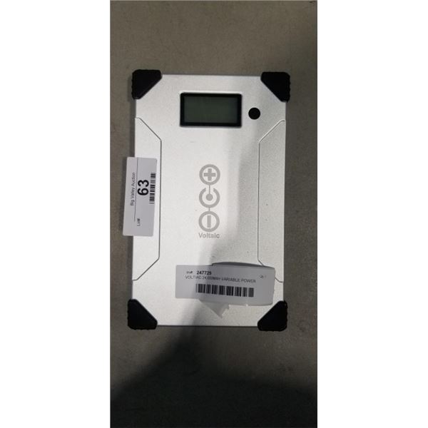 VOLTIAC 24,000MAH VARIABLE POWER BANK, NO CORDS