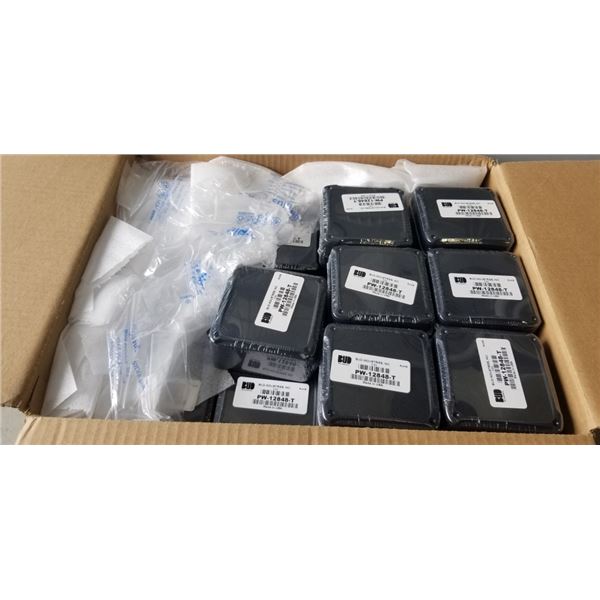 LARGE QTY OF SMALL ELECTRICAL ENCLOSURES, BUD INDUSTRIES PART NUMBER PW-12848-T