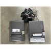 Image 2 : 2 EPSON THERMAL RECEIPT PRINTERS MODEL TM-T20II WITH POWER ADAPTERS