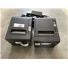 Image 1 : 2 EPSON THERMAL RECEIPT PRINTERS MODEL TM-88V AND TM-8811P WITH POWER ADAPTERS