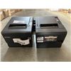 Image 2 : 2 EPSON THERMAL RECEIPT PRINTERS MODEL TM-88V AND TM-8811P WITH POWER ADAPTERS