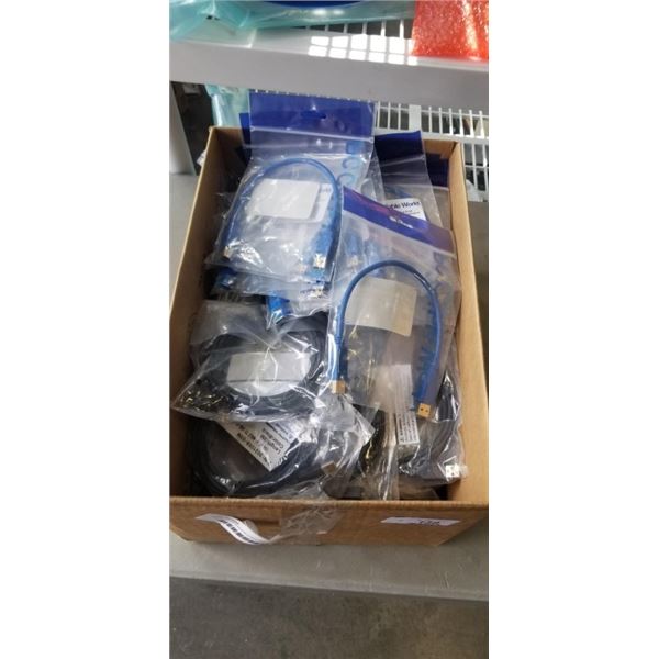 NEW USB EXTENSION CORDS AND USB-B 3.0 CABLES