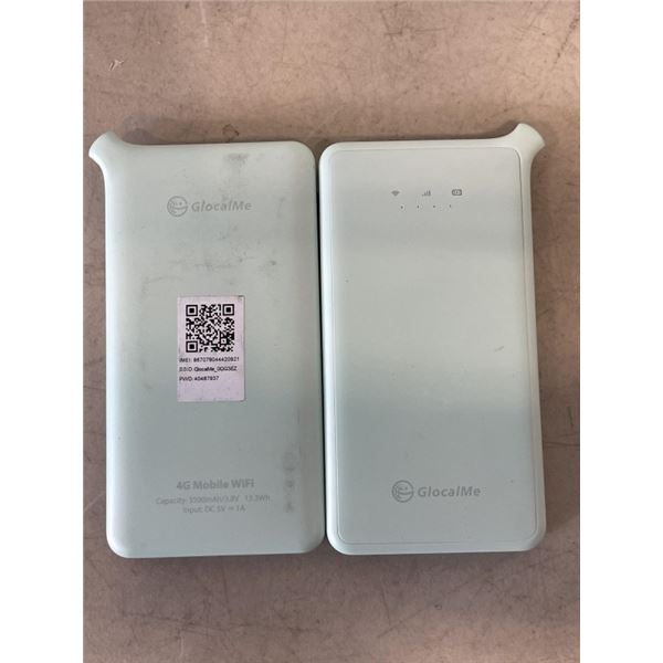 2 GLOCALME 4G MOBILE WIFI DEVICES