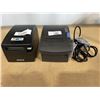 Image 1 : 2 THERMAL RECEIPT PRINTERS, SENOR TECH MODELGTP-2590 AND CITIZEN CT-S2000, ONLY 1 POWER ADAPTER