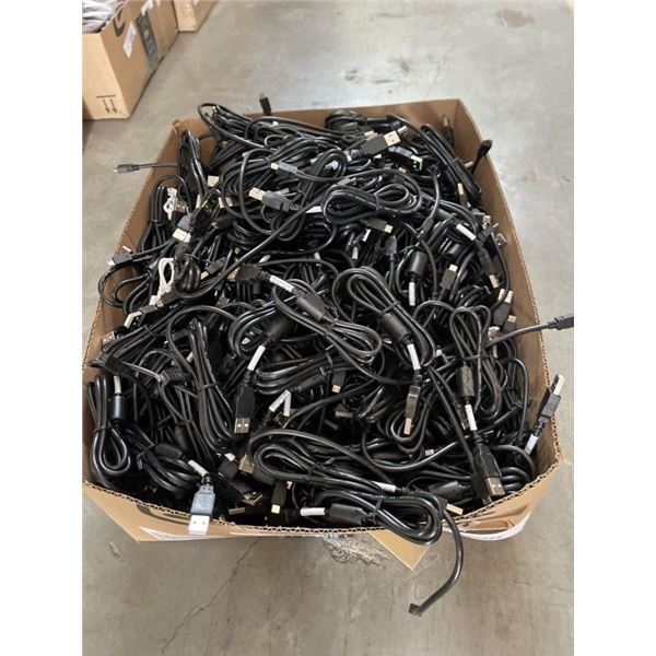 LOT OF MICRO AND MINI USB CABLES