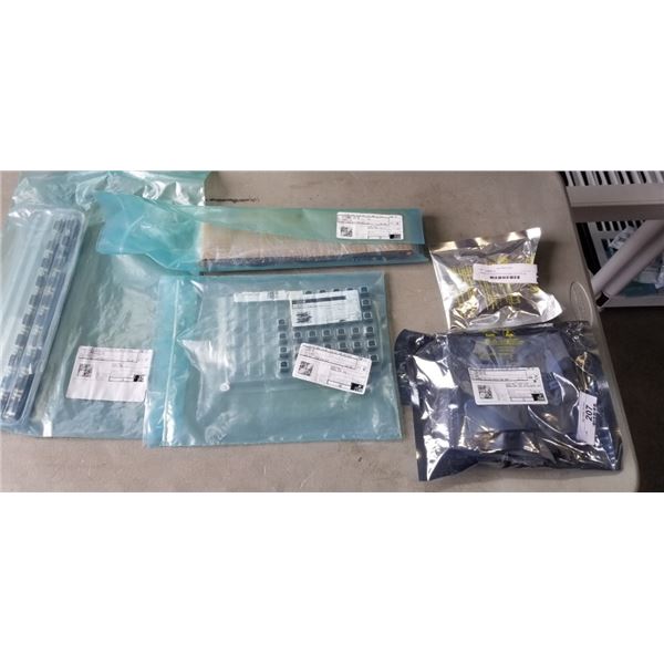 5 BAGS OF ASSORTED INTEGRAL ELECTRICAL ASSEMBLING COMPONENTS