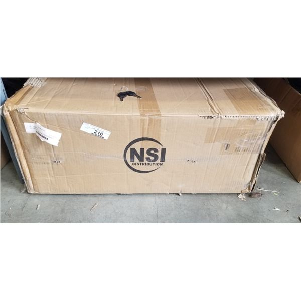 12U FIXED WALL MOUNTABLE SERVER CABINET, RETAIL $159