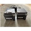 Image 2 : 2 EPSON THERMAL RECEIPT PRINTERS MODEL TM-T7011 WITH POWER ADAPTERS