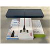Image 1 : 7 IN 1 HUB, USB POWERED LED LIGHT, LIGHTNING CAMERA ADAPTER AND TWO NETWORK SWITCHES