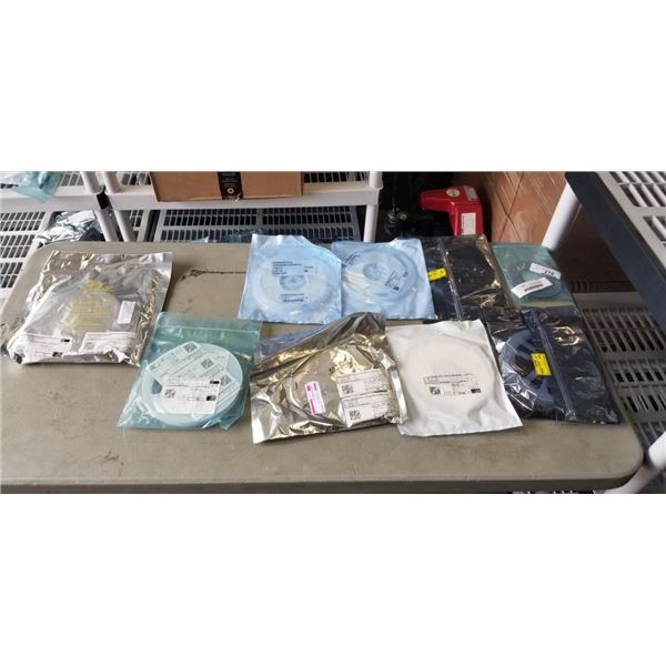 VARIOUS BAGS OF ASSORTED INTEGRAL ELECTRICAL ASSEMBLING COMPONENTS