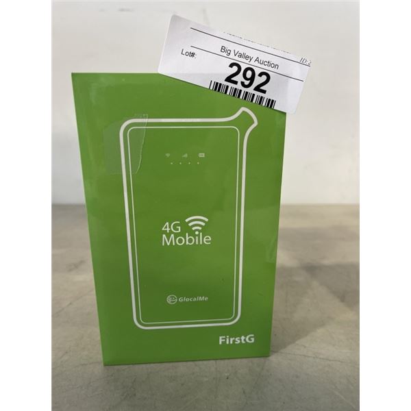 NEW SEALED GLOCALME 4G MOBILE WIFI DEVICE