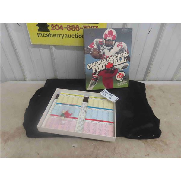 Rare! Vintage CFL Football Board Game "Canadian Arm Chair 