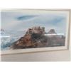 Image 4 : Vintage Professionally Framed Canadian Print "West Coast 