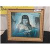 Image 1 : Vintage 1965 Vladimir Tretchikoff Hand Signed Framed Print "