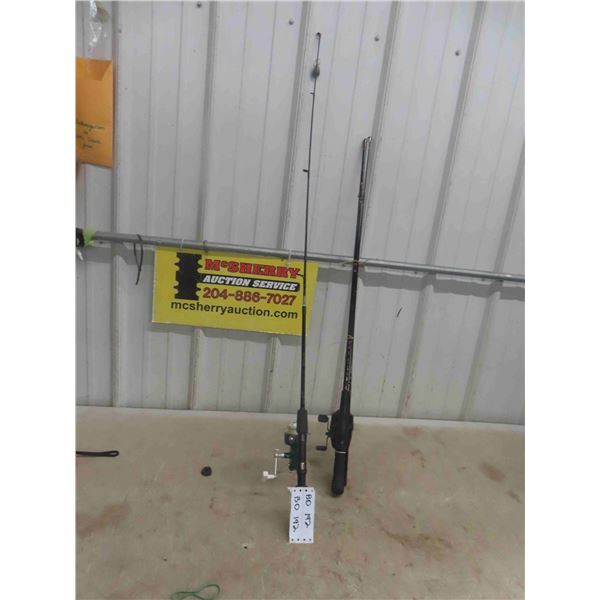 Penn Reel Spinfisher and Rod, Mitchell 82 Reel and Rod  