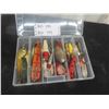 Image 1 : Box of Vintage Fishing Lures, Shakespeare, Kautzky, Len 