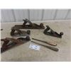 Image 1 : Vintage Wood Plane Lot: Stanley A4, Stanley Bailer No3, No6, 