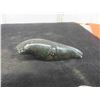Image 6 : Vintage Inuit First Nations Soapstone Carving Lot: 2 Birds Signed, 