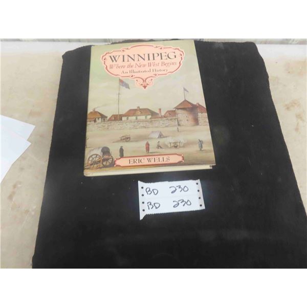 Vintage Winnipeg Illustrated History Hardcover Book 1st Edition 