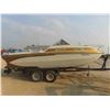 Image 1 : Glastron 21ft  Cabin Cruiser with 225 HP Mercury Marine Mercruiser/Ford 302 5.0L Engine 4 Barrel Hol