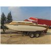 Image 6 : Glastron 21ft  Cabin Cruiser with 225 HP Mercury Marine Mercruiser/Ford 302 5.0L Engine 4 Barrel Hol